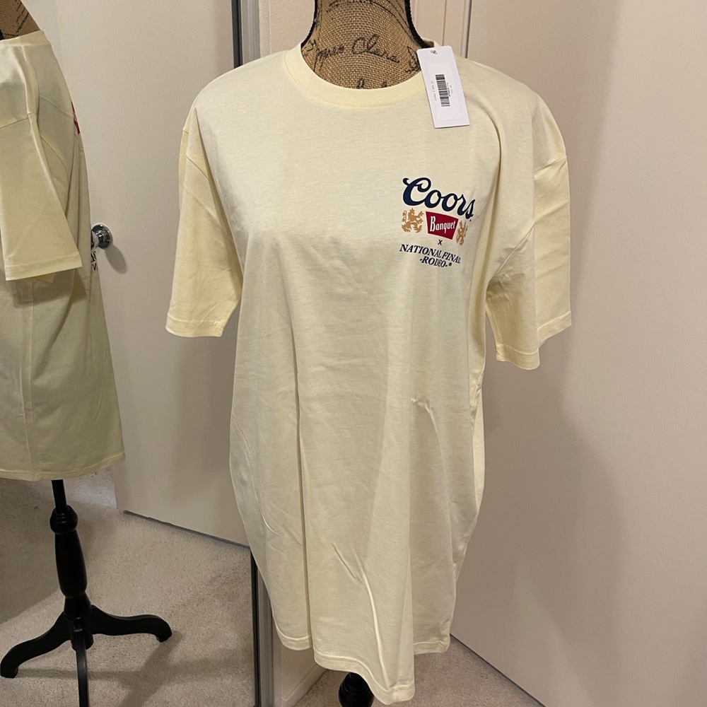 Cream Short Sleeve Tee